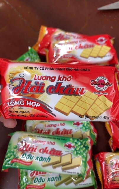 Lương Khô Hải Châu 65g đủ vị