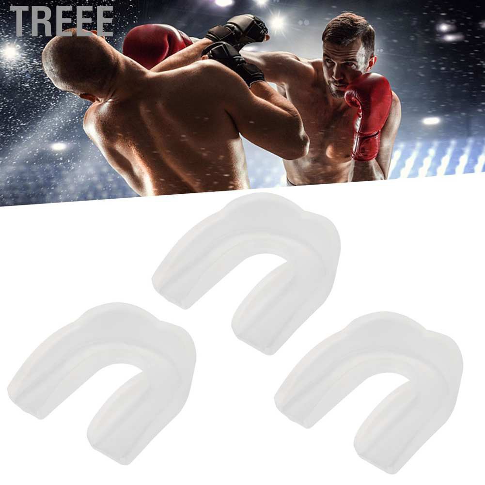 Bộ 3 Miếng Silicone Bảo Vệ Răng Khi Tập Boxing