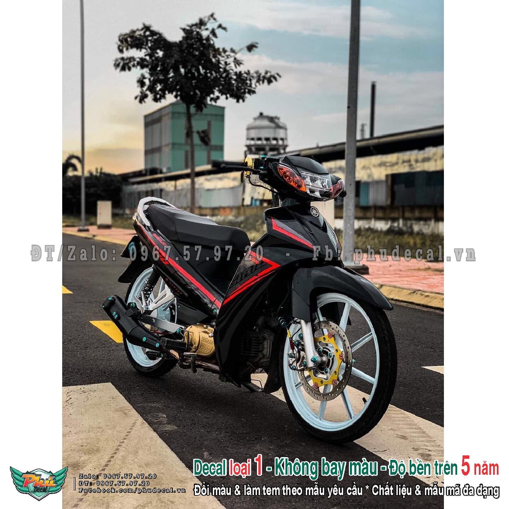 Tem rời Sirius đen chỉ đỏ (Z)