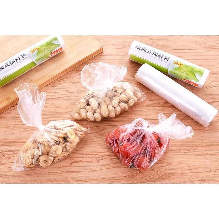 Túi thực phẩm, túi đựng thực phẩm kích thước 20x30cm 100 cái 1 cuộn