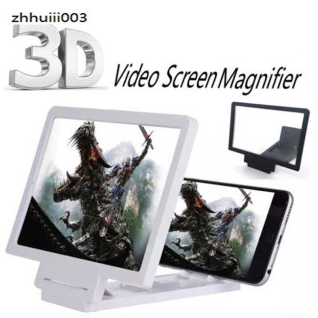 Thiết Bị Phóng To Màn Hình Điện Thoại 3D Có Thể Gấp Gọn Kèm Giá Đỡ