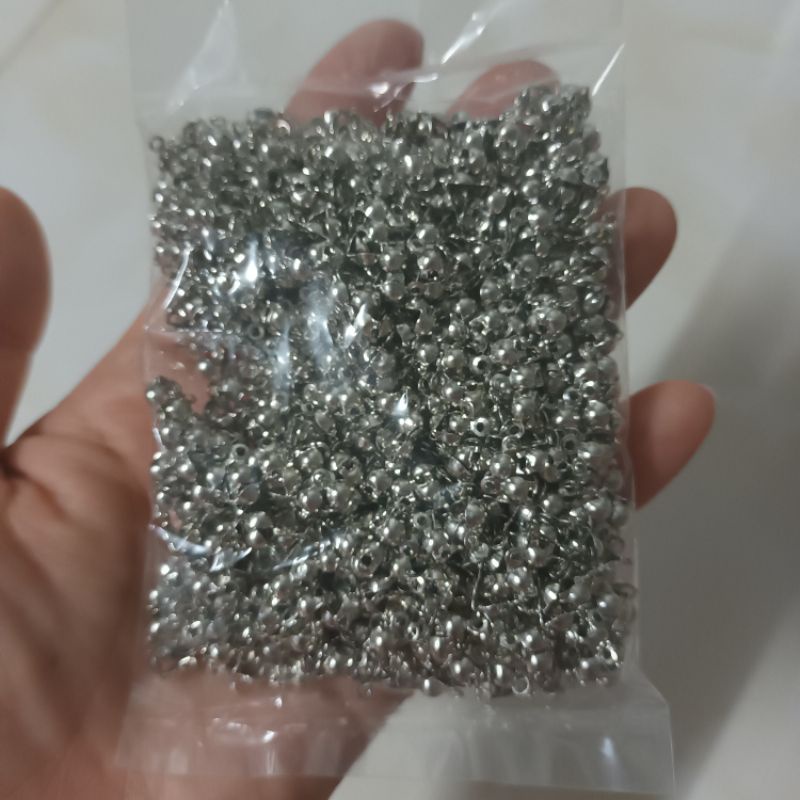 1 bịch 10 charm sò kẹp dây che nút thắt làm handmade