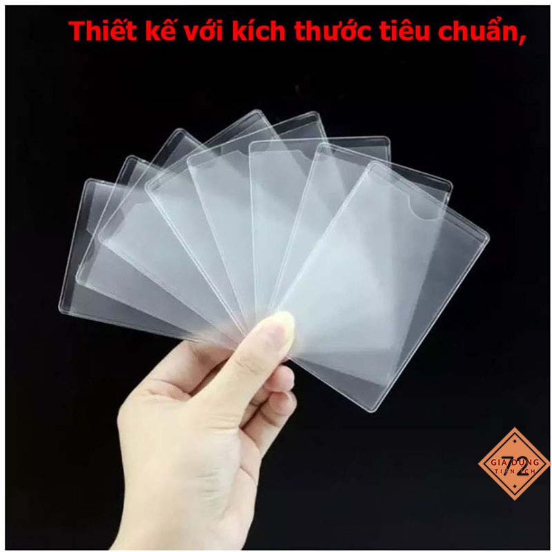 Túi Đựng Thẻ Card Bao Trong Suốt Để Chứng Minh Thư, Bằng Lái Xe [TÚI ĐỰNG THẺ]