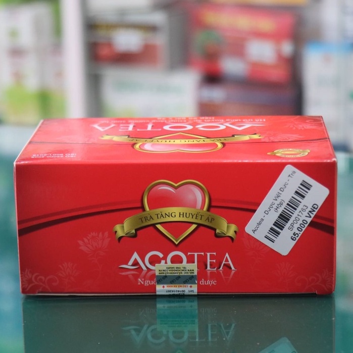 Trà tăng huyết áp Acotea – Hỗ trợ ổn định huyết áp, giảm chóng mặt, hồi hộp, mệt mỏi (Hộp 20 gói)