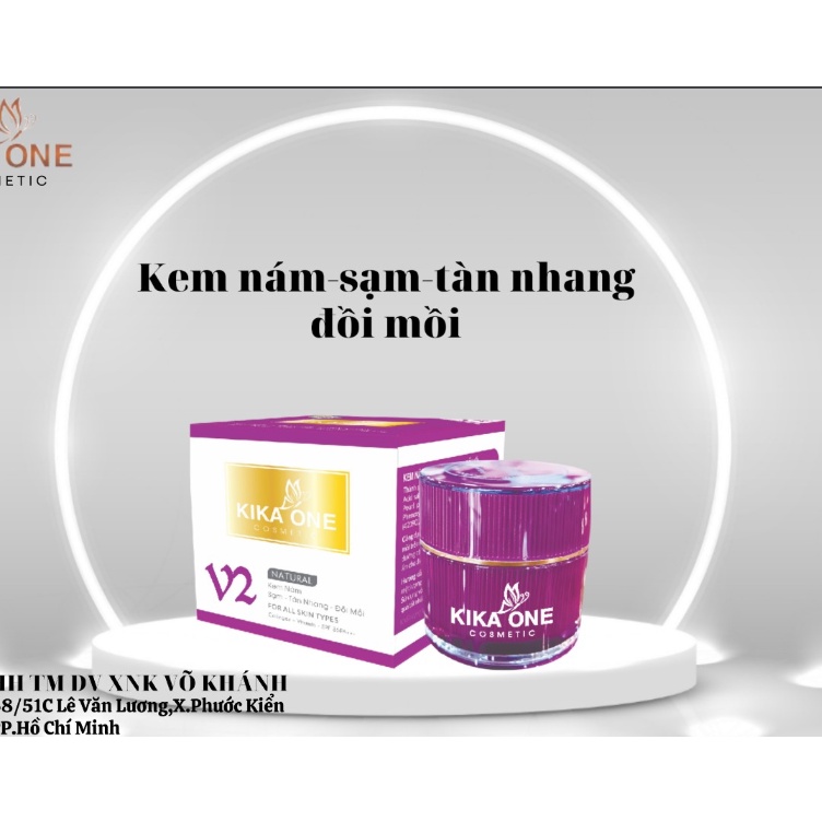 KEM KIKA ONE NÁM - SẠM - TÀN NHANG 35G