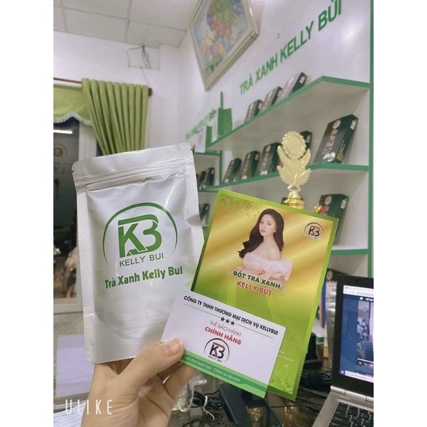 Trà Xanh Giảm Mỡ KELLY BÙI