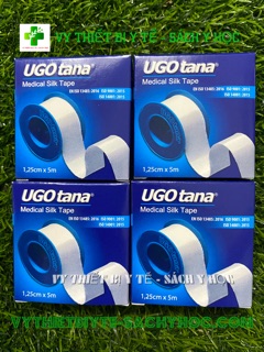 Băng dính cuộn vải lụa y tế UGOTANA  (nhiều kích thước)