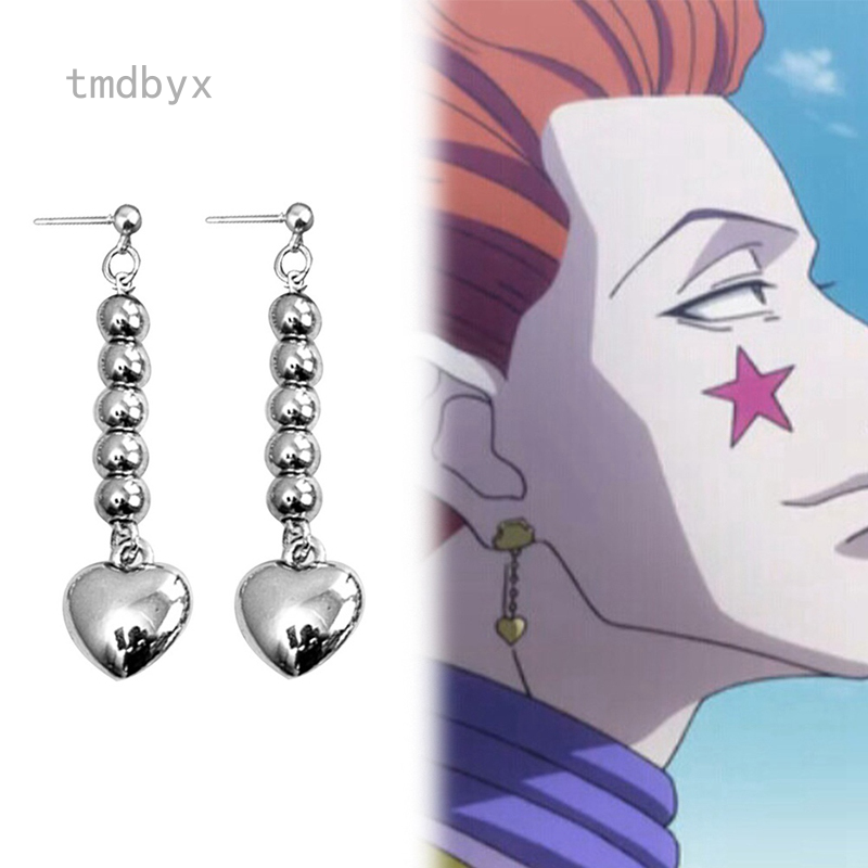 Tmdbyx Set 1 Đôi Khuyên Tai Hình Trái Tim Phối Chữ Hiska Thời Trang