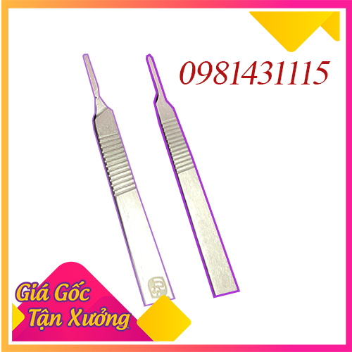 Cán dao mổ số 3, Dùng phẫu thuật hoặc Tiểu Phẫu, Dùng trong Bệnh viện Phòng khám