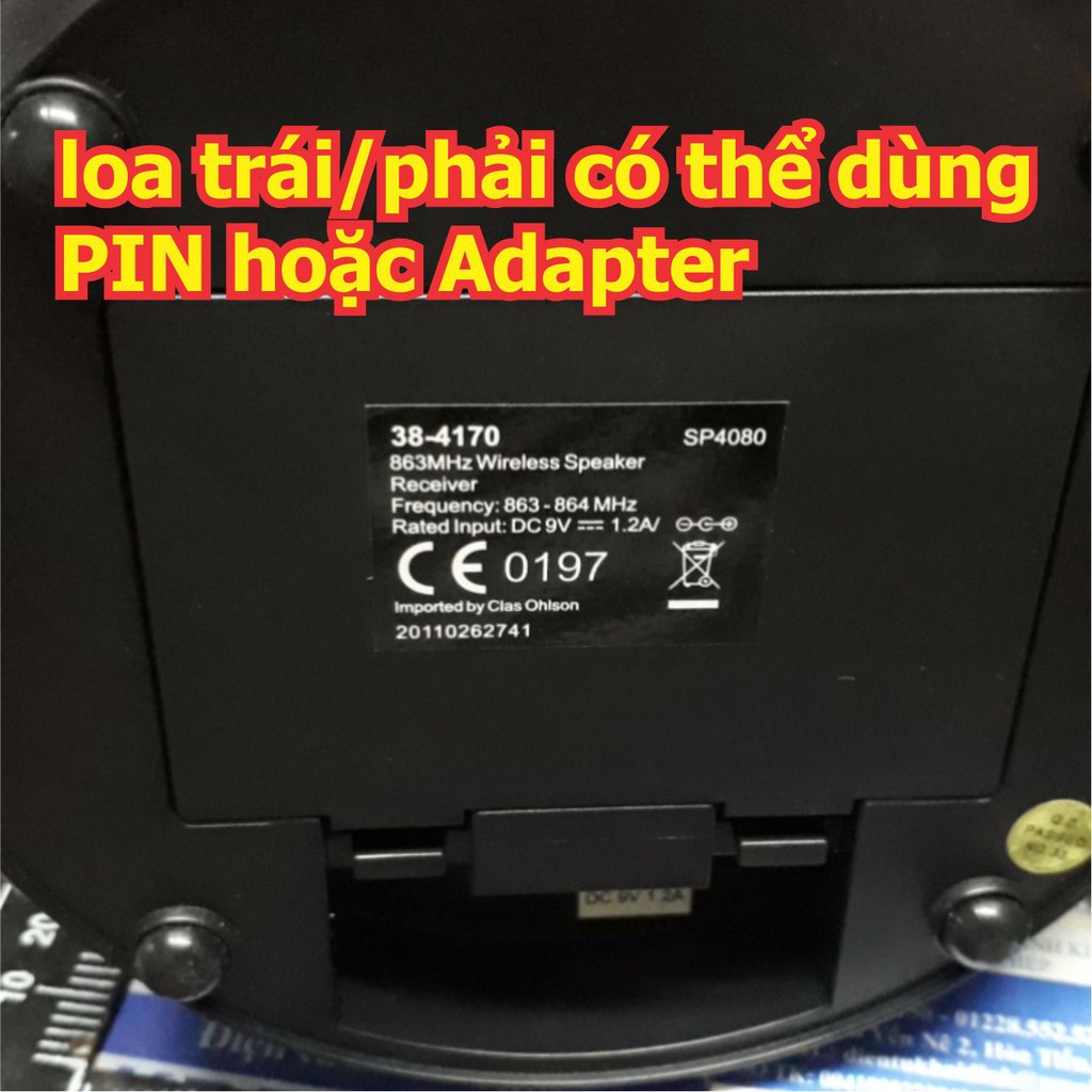 Loa bluetooth SP4080 dạng tháp tròn, khoảng cách xa lên đến 30m, 2.7kg kde5235