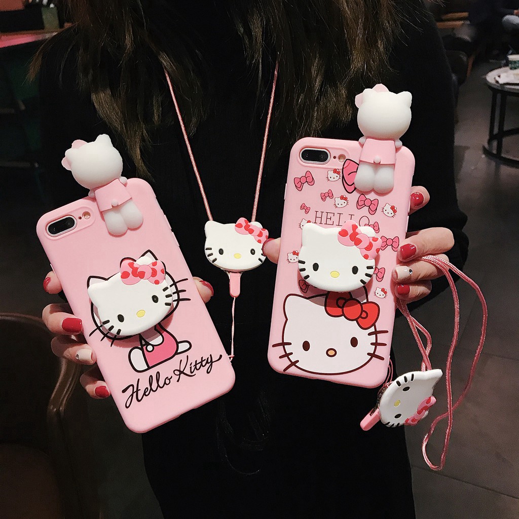 Lovely Hello Kitty OPPO F1 F3 Plus R9s R11 R11s Plus R15 Pro