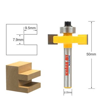 Mũi soi gỗ, Mũi phay gỗ mũi cuốc, cốt 6.35mm