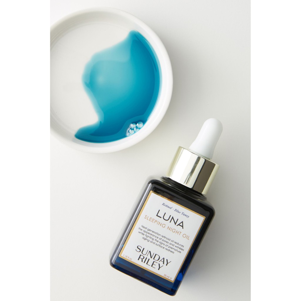 SUNDAY RILEY 💙 Dầu dưỡng da ban đêm chống lão hóa Luna Retinol Sleeping Night Oil