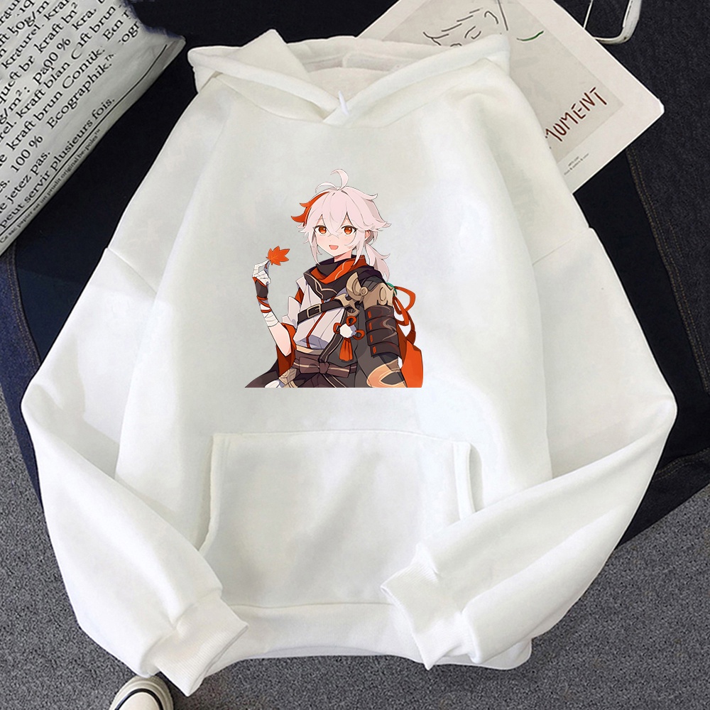 💖HOT💖 Áo Hoodie In Hình Kaedehara Kazuha Phong Cách Harajuku Cho Nam Và Nữ