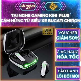 Tai nghe bluetooth gaming 5.2 tai nghe không dây k98 plus âm trầm đầy đủ loại bỏ tiếng ồn hifi stereo