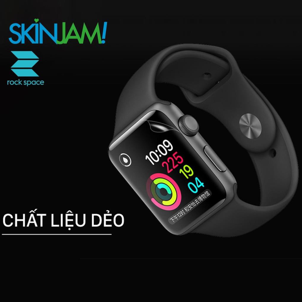 &lt;Tặng Miếng Lau&gt; PPF Rock Space Apple Watch Series 1 2 3 4 5 6 size 38 40 42 44 mm Trong và Mờ Chống Vân Tay