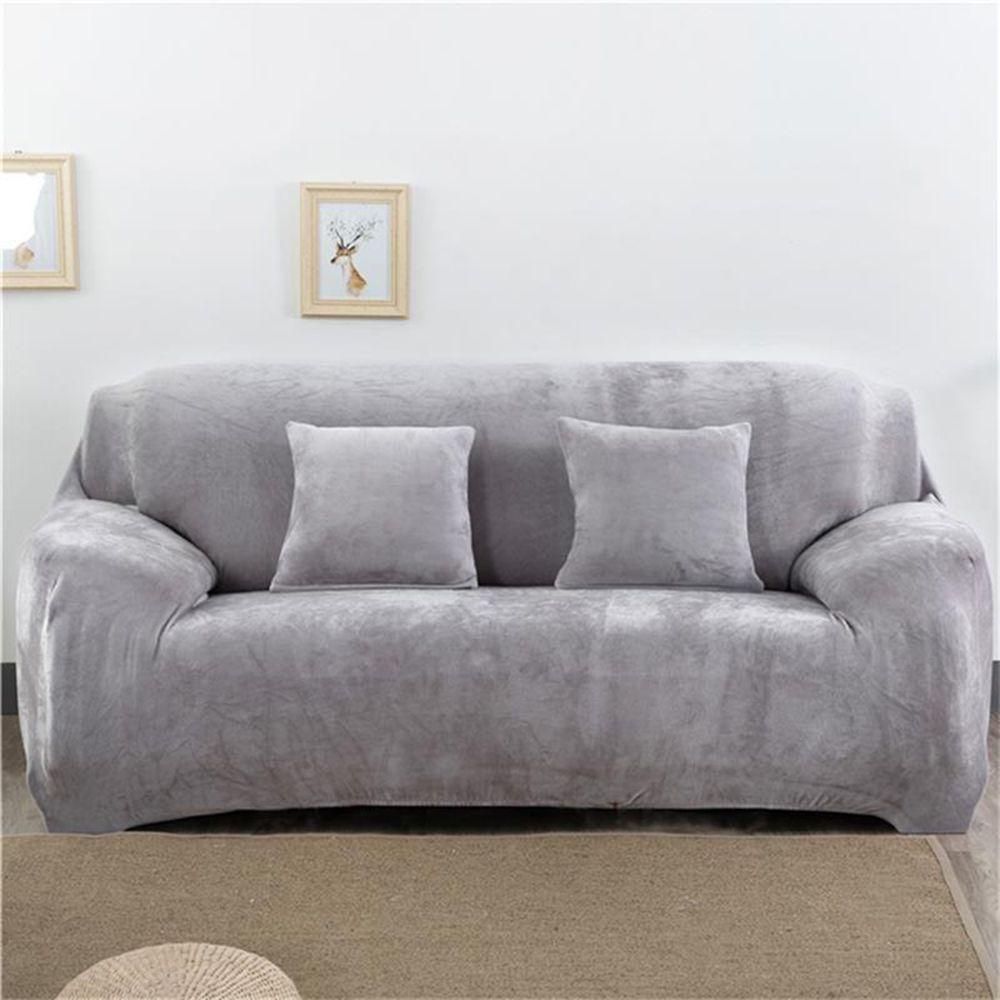 BTLIMER Vỏ Bọc Ghế Sofa 1 / 2 / 3 / 4 Chỗ Ngồi Mềm Mại Co Giãn