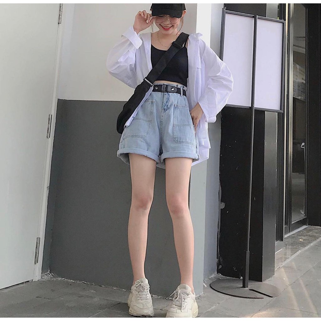 Quần Short jean 2 túi | BigBuy360 - bigbuy360.vn