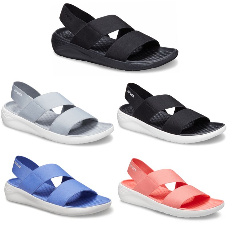 Dép Crocs Co Giãn Literide | Dép Crocs | Dép Nữ | Giày Sandal Cao Su Cho Nữ | Giày Sandal Thời Trang Cho Nữ