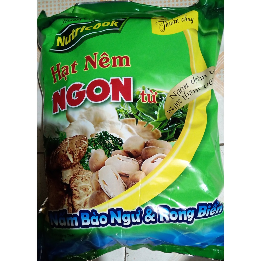 Hạt nêm Nấm bào ngư và rong biển 2kg (Ăn chay được)