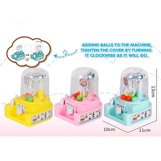 Đồ chơi máy gắp bóng banh thú mini