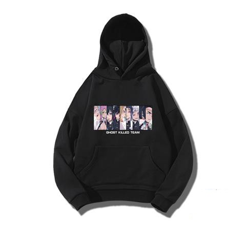 Áo hoodie tay dài in họa tiết hoạt hình Demon Slayer | BigBuy360 - bigbuy360.vn