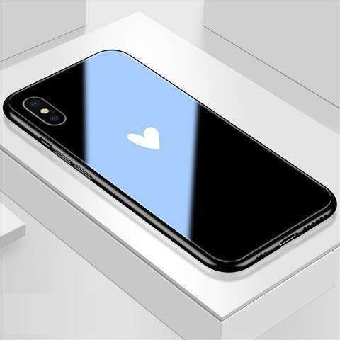 Ốp điện thoại mặt kính họa tiết Ioff thích hợp cho Iphone 11 12 Pro Max 7 8 Plus X Xs Xr Xsmax 7plus 8plus