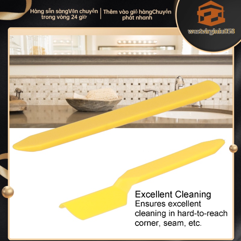Hàng Hot 2 cái Seam Scraper silicone làm sạch Keo loại bỏ công cụ cạo Bộ dụng cụ cho sàn gạch kính Hàng giao ngayWestvirginia058
