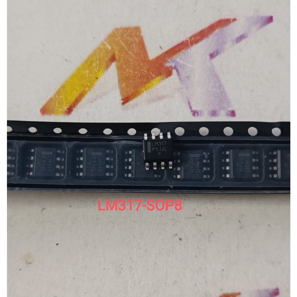 IC Nguồn LM317 LM317LDR2G SOP-8 Chính hãng mới 100% (con)