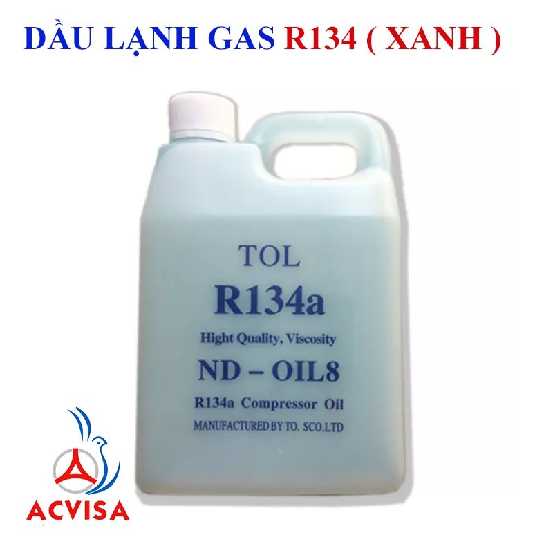 Dầu lạnh - Nhớt tủ lạnh R134 Can Xanh/ R600A/ Dầu Lạnh RL 68H  |Mua nhiều giá rẻ|