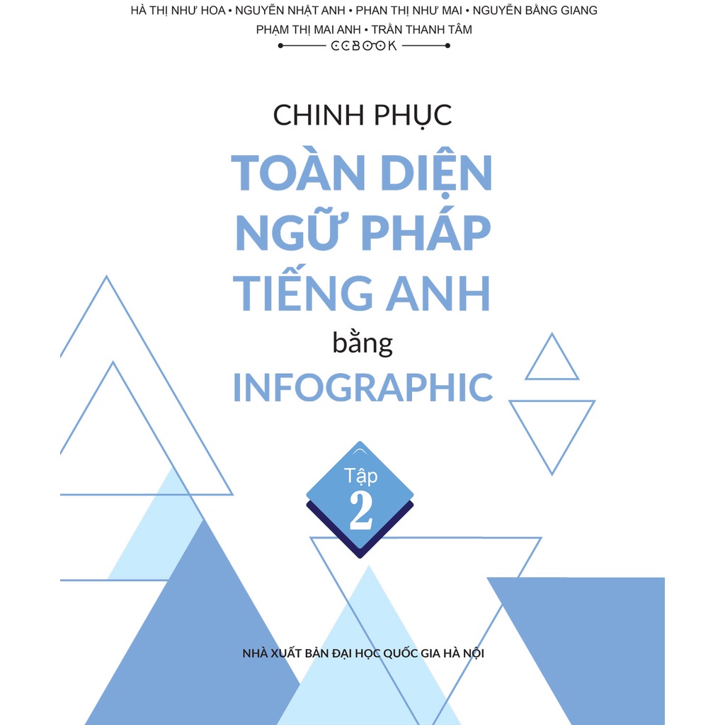 Sách - Chinh Phục Toàn Diện Ngữ Pháp Tiếng Anh Bằng Infographic Tập 2 Mcbooks