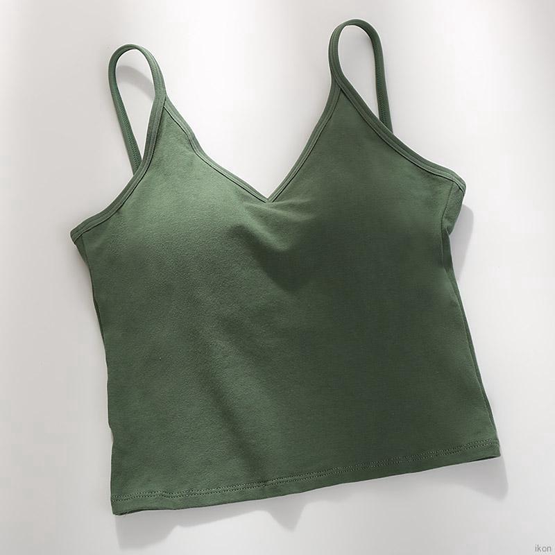 Áo lót cotton chữ U không gọng phong cách thời trang cho nữ