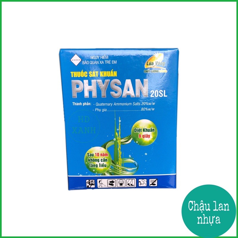 Thuốc sát khuẩn Physan trừ nấm bệnh cây trồng 15ml