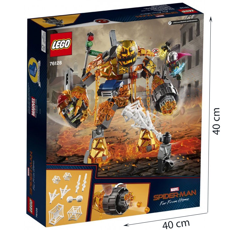 Bộ đồ chơi lắp ghép xếp hình lego Spider-Man 322 chi tiết