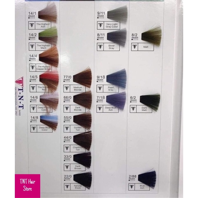 Thuốc Nhuộm Tóc TNT Hair Store ,Màu Nhuộm Chính Hãng TNT,Dụng Cụ Làm  Tóc,Mỹ Phẩm Tóc Cao Cấp | TNT Hair Store