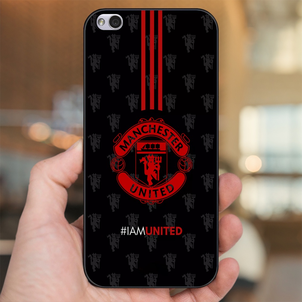 Ốp lưng Xiaomi Redmi 5A viền đen in hình MU Manchester United
