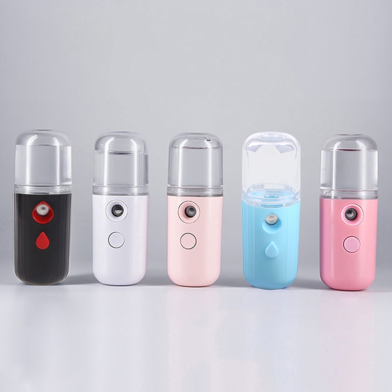 Máy Phun Sương Tạo Độ Ẩm Da Mặt Mini 30ml Sạc USB Tiện Lợi