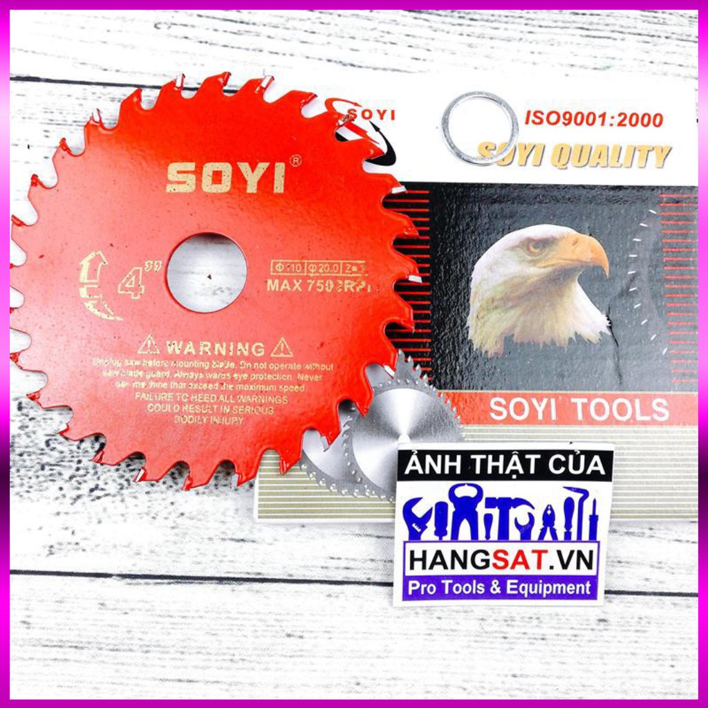 [HOT] [GIÁ TỐT] Lưỡi cắt gỗ Quạ SOYI 100mm [CHO XEM HÀNG]