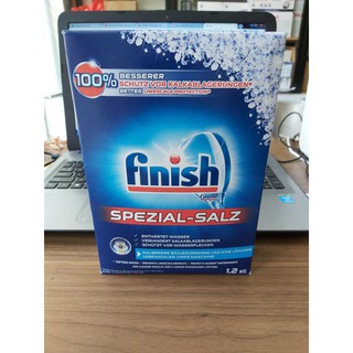 Muối làm mềm nước Finish 1.2kg dùng cho máy rửa bát [ Nhập Đức ]