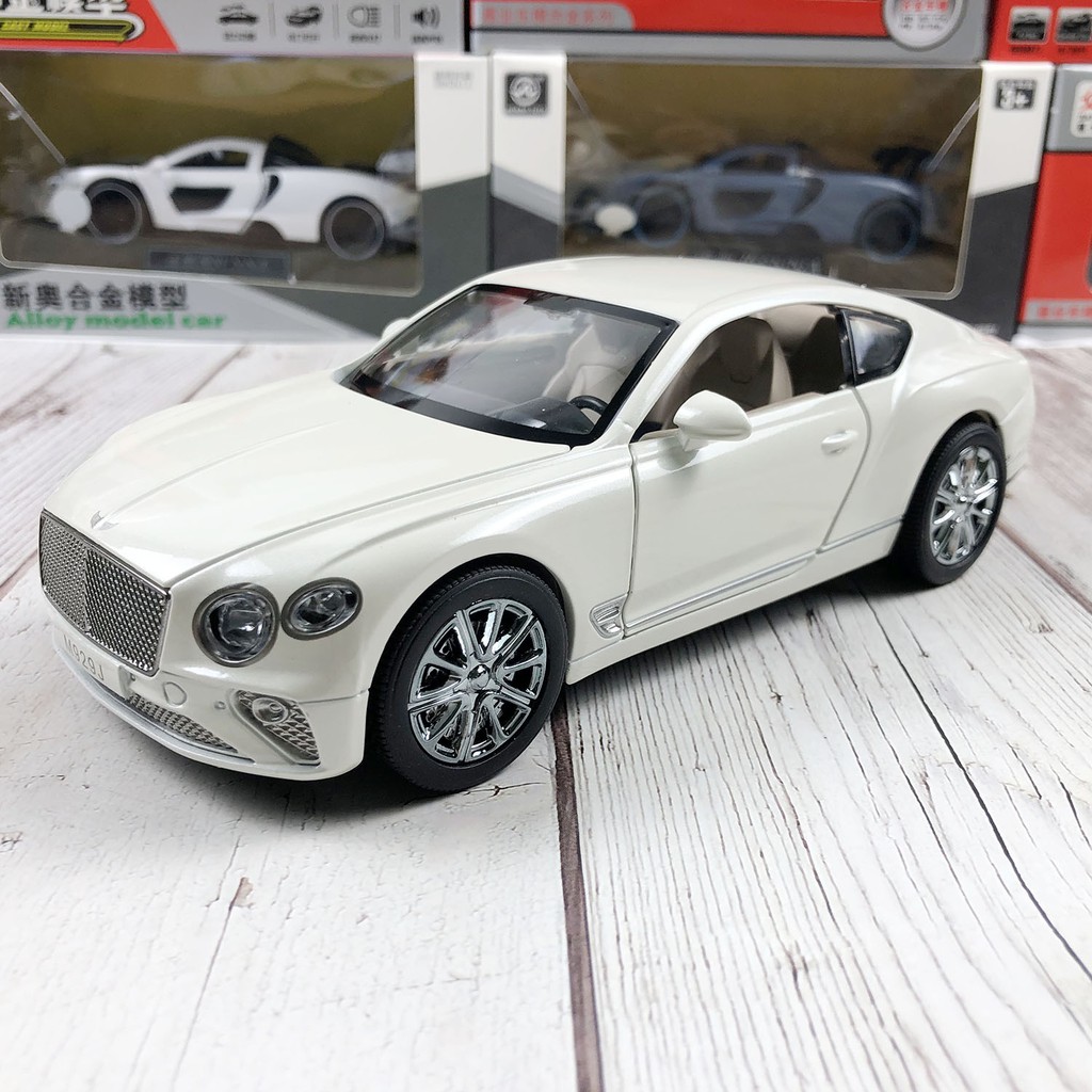 Xe mô hình tĩnh 1:24 ô tô Bentley Continental GT 2 cửa hãng XLG