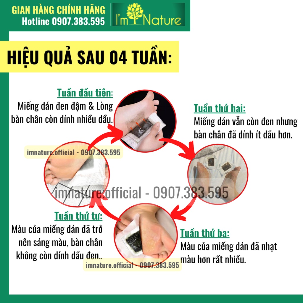 Hộp 50 Miếng Dán Thải Độc Chân Ngải Cứu Lão Bắc Kinh (Lao Beijing) Giúp Thư Giãn Ngủ Ngon - Giảm Đau Mỏi