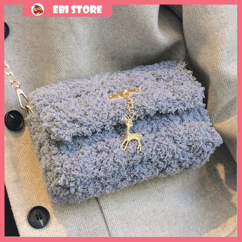 [Xả Hàng Lỗ] Túi Handmade ❤️ Ebi Store - Freeship ❤️ Túi Len Xù Tự Đan Cực Kì Đơn Giản, Đầy Đủ Set Đồ Đan ❤️ | BigBuy360 - bigbuy360.vn