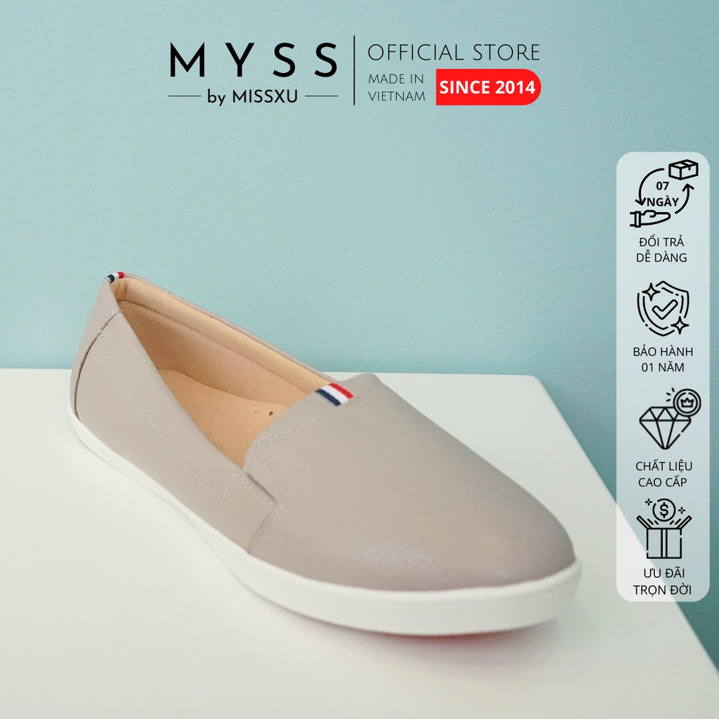 Giày mọi nữ da thiệt cao cấp MYSS - MO02