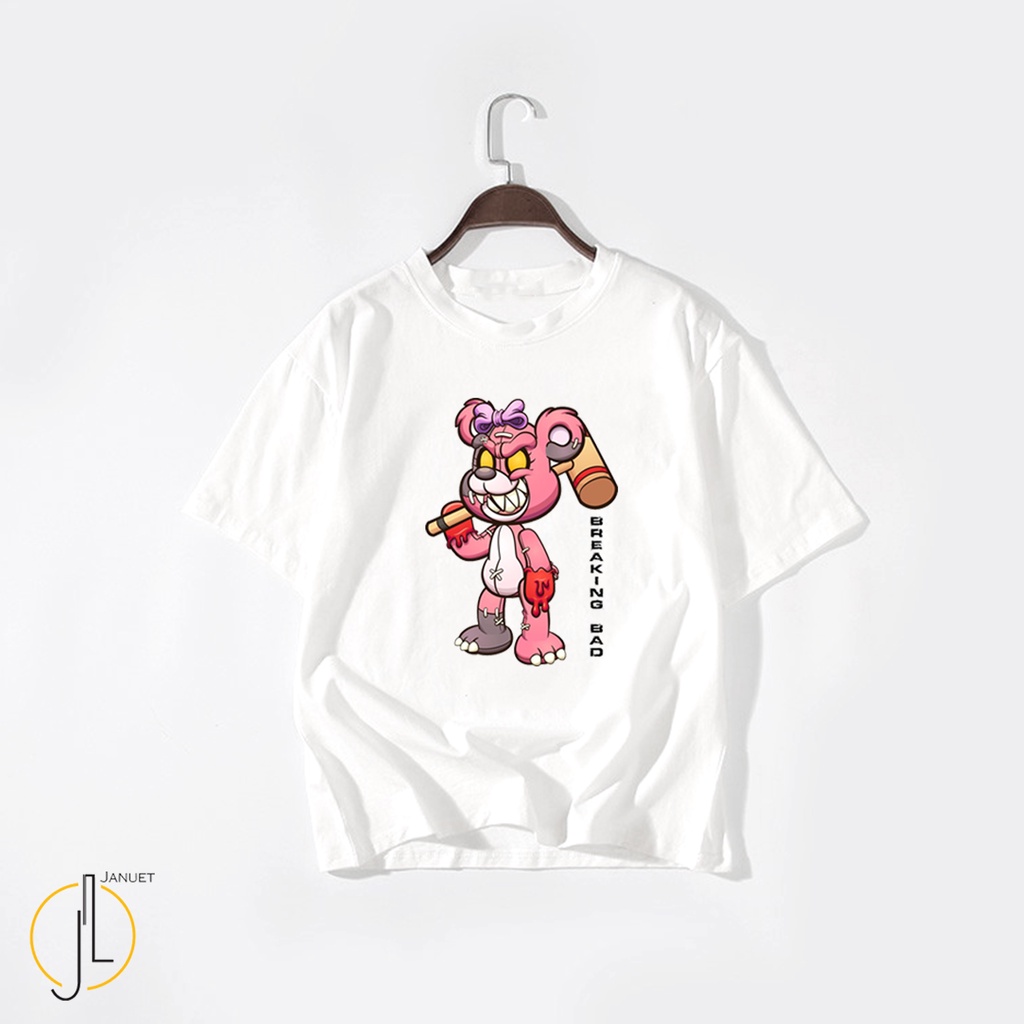 Áo thun nữ form rộng freesize in hình Evil Bear JA005