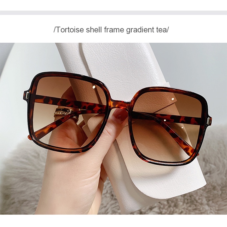 Gradient Thời trang Khung vuông kính mát dành cho nam giới và phụ nữ