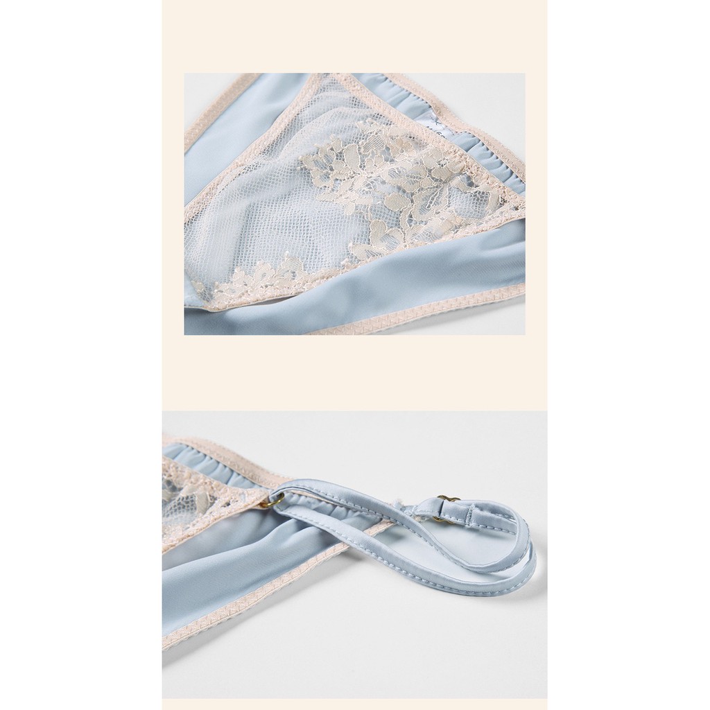 [Q11.HCM] [LL765] Váy ngủ lụa sexy phối ren tặng kèm quần chíp quyến rũ cao cấp - đầm ngủ nữ CÔ CHỦ NHỎ CHUYÊN SỈ