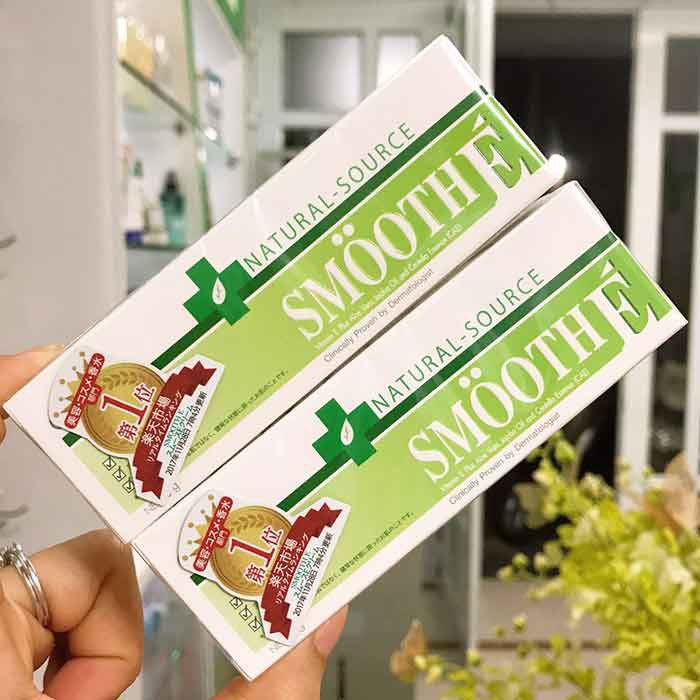 Kem giúp giảm thâm, mờ sẹo Natural-Source SmoothÉ 15g (Nhật)