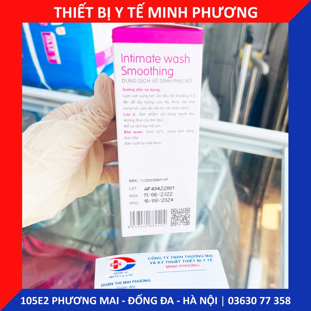 Dung dịch vệ sinh phụ nữ ALFASEPT Smoothing