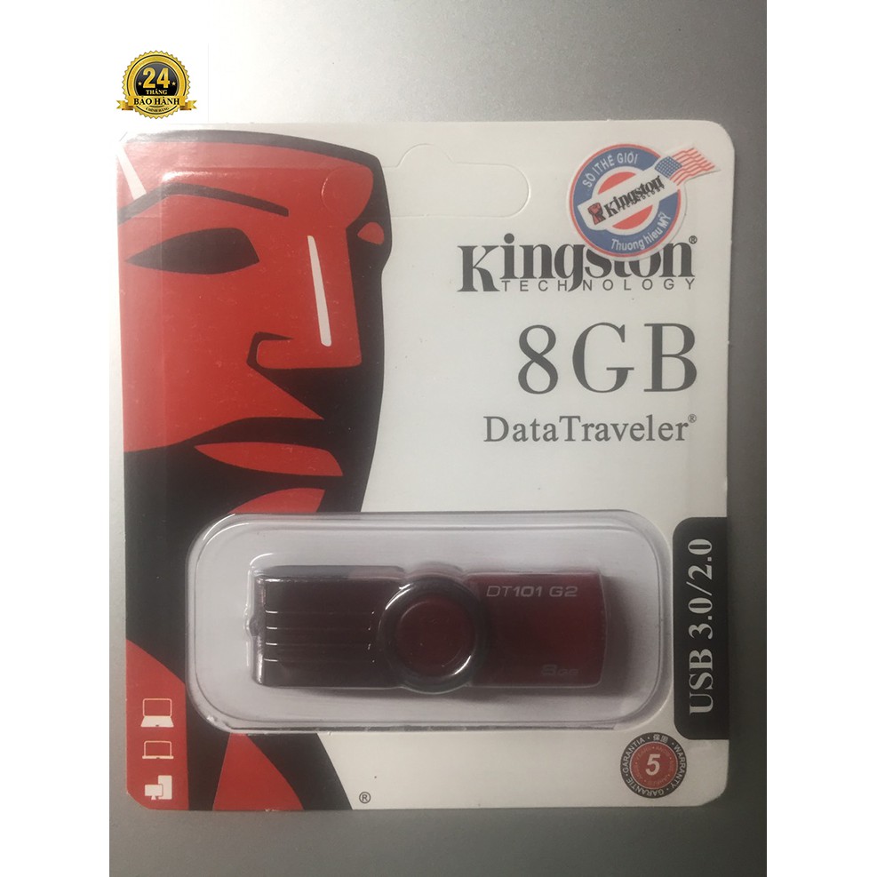 USB 8GB KINGSTON -CHÍNH HÃNG-SIÊU BỀN-BH24T