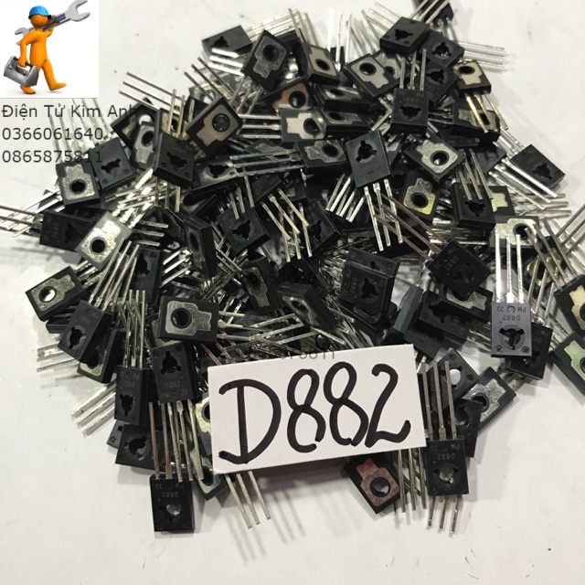 10 Đèn công suất D882